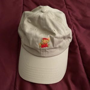 Super Mario Embroidered Pixel Tan Dad Hat